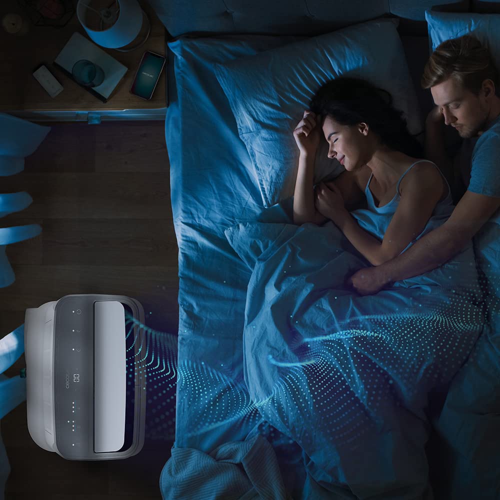 Cecotec ForceClima 14750 ColdundWarm Connected Mobile Klimagerät, 14000 BTU, Fernbedienung, WLAN, Wärmepumpe, 5 Modi, 30m² Abdeckung, Energieklasse A, R290 Gas, 3 Sicherheitsmechanismen