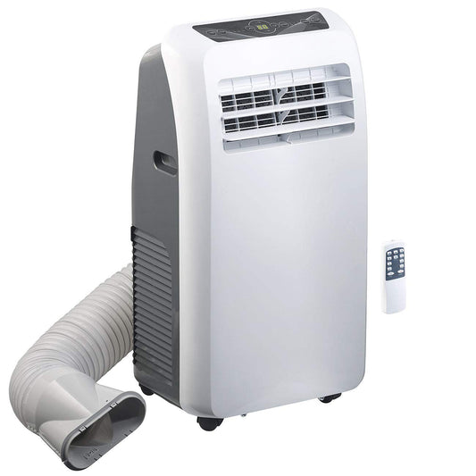 Sichler Haushaltsgeräte Monoblock Klimagerät, Mobile Klimaanlage mit Entfeuchter, 9.000 BTU/h, 2.600 Watt, Transportabel, Ohne Abluftschlauch
